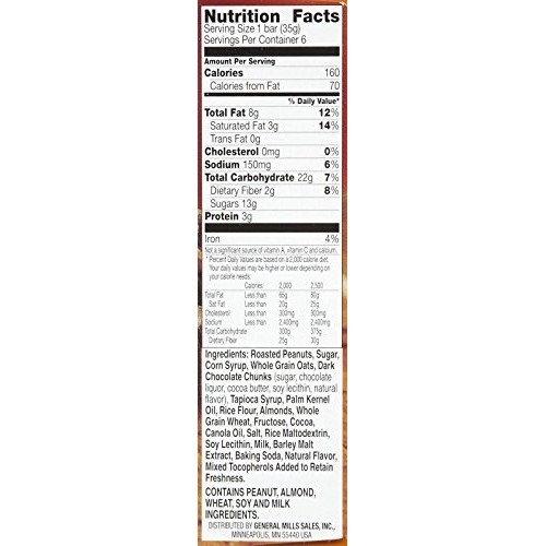 Nature Valley Sweet &Amp; Salty Nut Granola Bars - Dark Chocolate, P