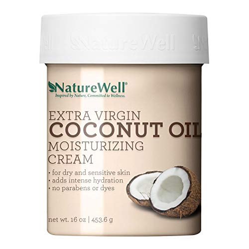 Naturewell Extra Virgin Coconut Oil Moisturizing Cream, 16 Oz