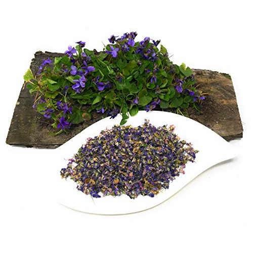 Dried Violets - Organic Violet Flower Sprinkles From Germany Vi