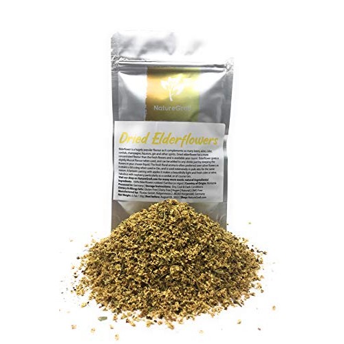 Dried Elderflowers - Used In Beers, Wine, Cider, Cordials, Champ