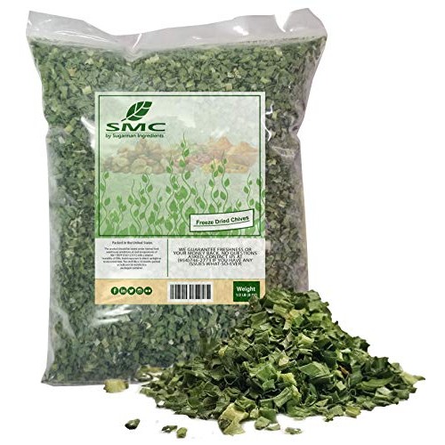 Kosher Chives-Freeze Dried Half Pound-Heat Sealed For Freshness
