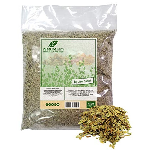 Kosher Bay Leaves Cracked/Pieces Bulk Bag 1 Pound