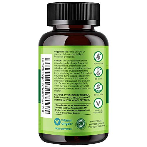 Naturelo Apple Cider Vinegar Gummies For Weight Management, Cert