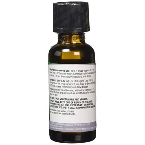 Natures Answer Oil Of Oregano Leaf, 1-Ounce