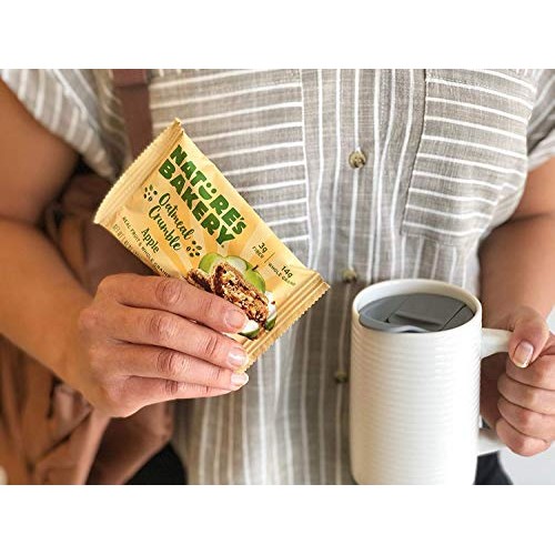 Natures Bakery Apple Oatmeal Crumble, Whole Grain Bar, Vegan, N