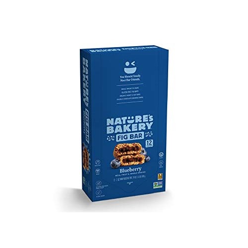 Nature’S Bakery Whole Wheat Fig Bars, Blueberry, Real Fruit, Veg