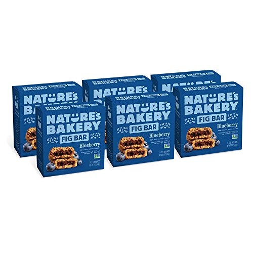 Nature’S Bakery Whole Wheat Fig Bars, Blueberry, Real Fruit, Veg