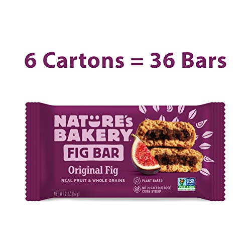 Nature’S Bakery Whole Wheat Fig Bars, Original Fig, Real Fruit,