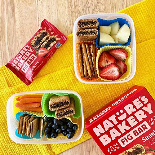 Nature’S Bakery Whole Wheat Fig Bars, Strawberry, Real Fruit, Ve