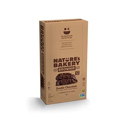 Natures Bakery Whole Wheat Brownie: Chocolate Double Chocolate,