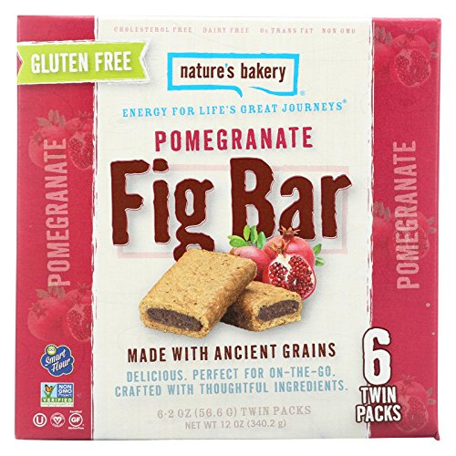 Natures Bakery Bar Fig Gluten Free Pomegranate, 2 Oz