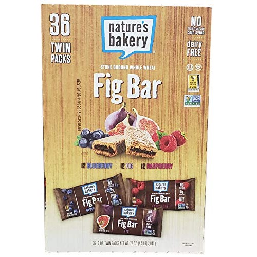 Natures Bakery Fig Bar 36Piece Variety Pack