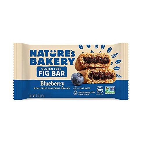 Natures Bakery Gluten Free Fig Bars, Blueberry, 6- 6 Count Boxe