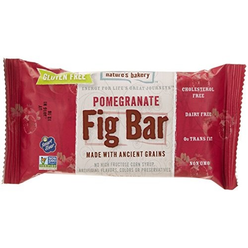 Natures Bakery Gluten Free Fig Bars - Pomegranate - 12 Count