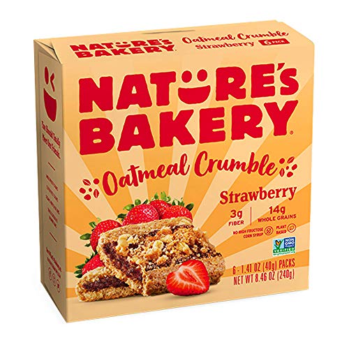 Natures Bakery Nature’S Bakery Oatmeal Crumble Bars, Strawberry