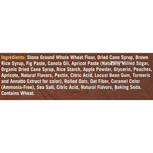 Natures Bakery Whole Wheat Fig Bar, Peach Apricot, 2 Oz Pack O