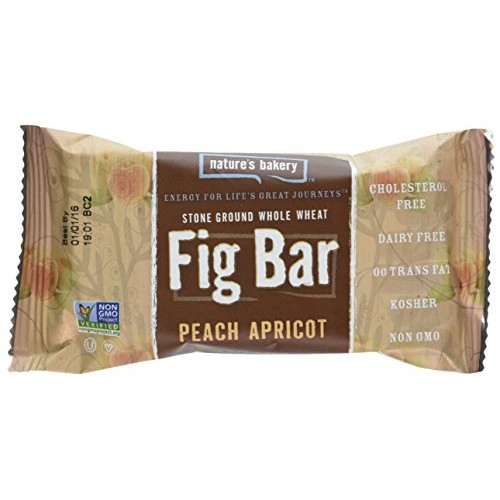 Natures Bakery Whole Wheat Fig Bar, Peach Apricot, 2 Oz Pack O