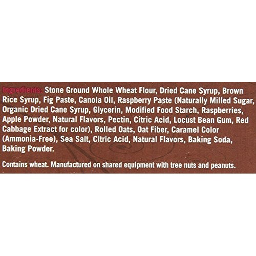 Natures Bakery Whole Wheat Fig Bar, Raspberry, 2 Ounce Pack Of