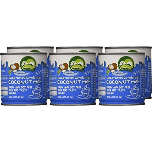 Natures Charm Sweetened Condensed Coconut Milk, 11.25 Ounce Pa