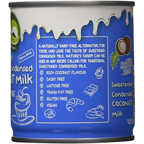 Natures Charm Sweetened Condensed Coconut Milk, 11.25 Ounce Pa
