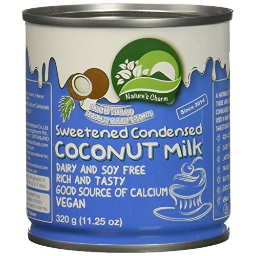 Natures Charm Sweetned Condensed Coconut Milk, 11.25 Ounce. Pa