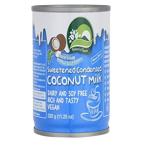 Natures Charm Sweetned Condensed Coconut Milk, 11.25 Ounce. Pa