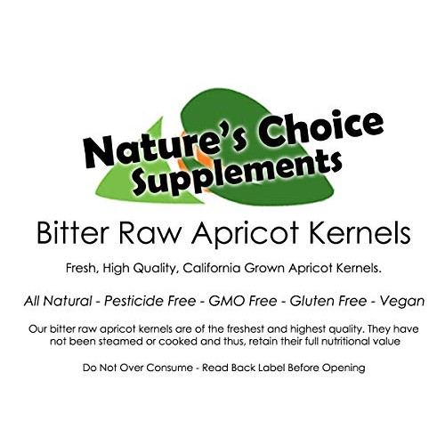 Bitter Apricot Kernels, 8 Oz, 375 Raw Apricot Seeds, 100% All Na