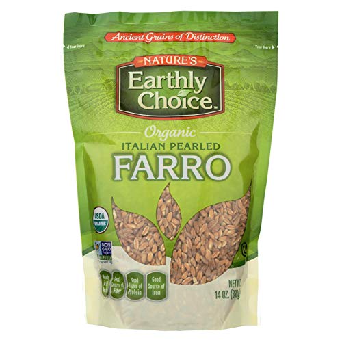 Natures Earthly Choice Italian Pearled Farro, 14 Ounce - 6 Per C