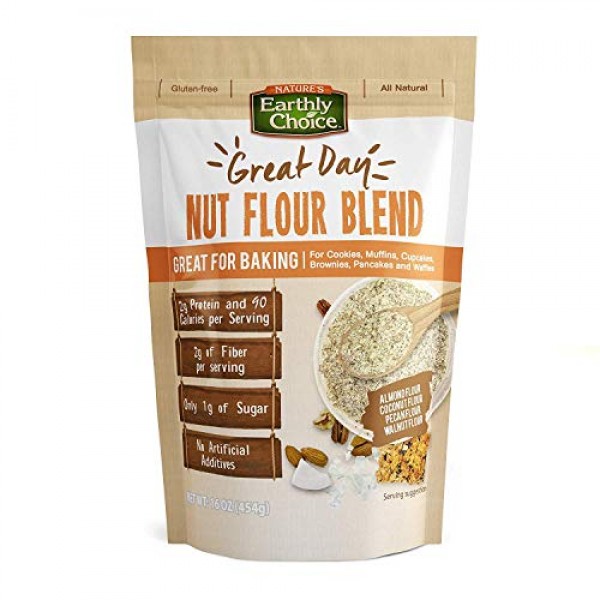 Natures Earthly Choice Nut Flour Blend 2-Pack-All Natural Glute...