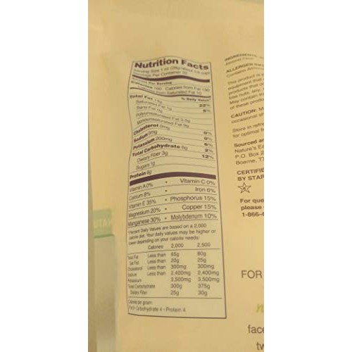 Natures Eats Blanched Almond Flour, 32 Ounce Pack Of 2