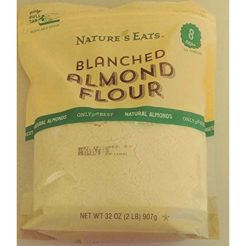 Natures Eats Blanched Almond Flour, 32 Ounce Pack Of 2