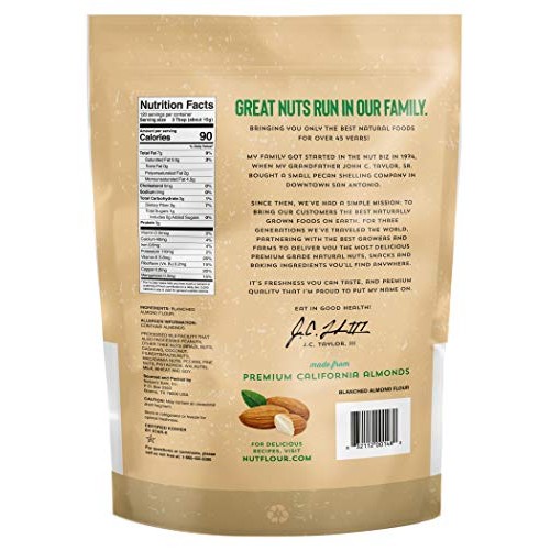 Natures Eats Blanched Almond Flour, 64 Ounce