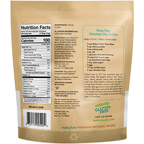 Natures Eats Blanched Almond Flour, 64 Ounce &Amp; Pecan Flour Fine