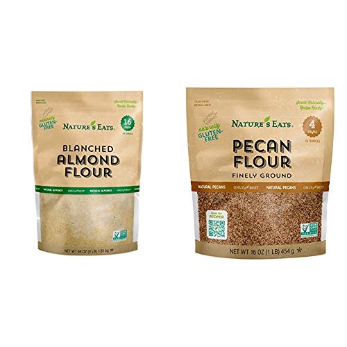 Natures Eats Blanched Almond Flour, 64 Ounce &Amp; Pecan Flour Fine