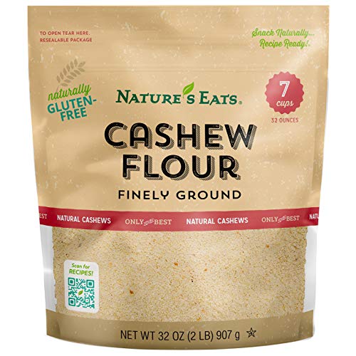 Natures Eats Cashew Flour Finely Ground, 32 Oz