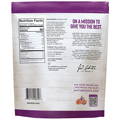 Natures Eats Mission Figs, 10 Oz