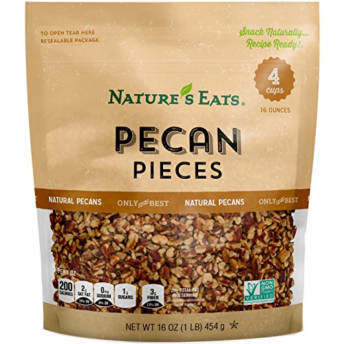 Natures Eats, Pecan Pieces, 16 Oz