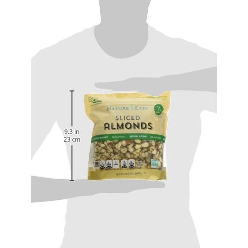 Natures Eats, Sliced Almonds, 24 Oz