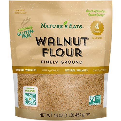Natures Eats Walnut Flour Finely Ground, 16 Ounce
