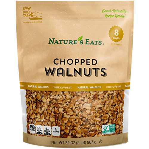 Natures Eats Chopped Walnuts, 32 Ounce