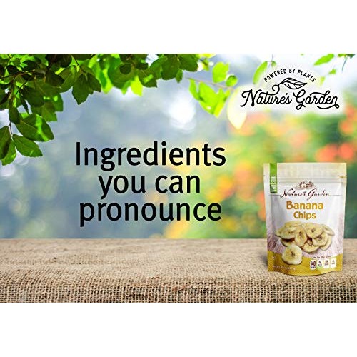 Natures Garden Organic Banana Chips - 15 Oz.
