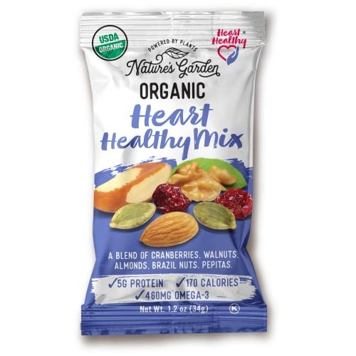 Natures Garden Organic Trail Mix Snack Packs - Trail Mix Variet...