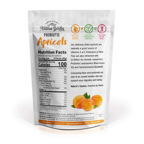 Natures Garden Probiotic Apricot 40Oz 1 Pack