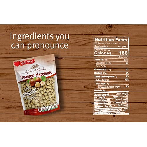 Natures Garden Roasted Hazelnuts - Natural &Amp; Functional Snacks