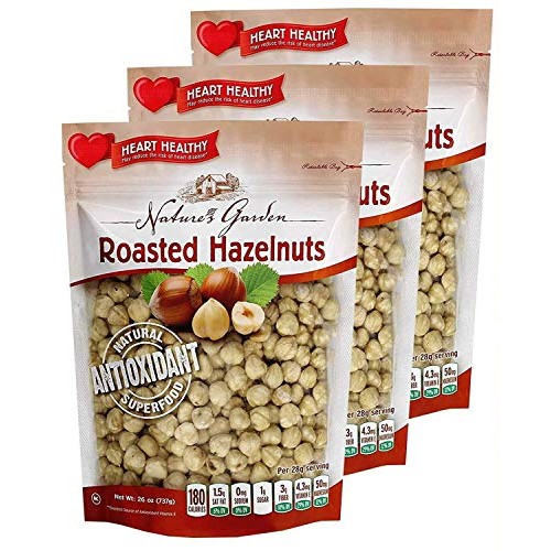Natures Garden Roasted Hazelnuts - Natural &Amp; Functional Snacks