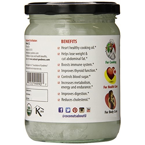 Natures Goodness Baking Goods - Extra Virgin, Cold Pressed Orga