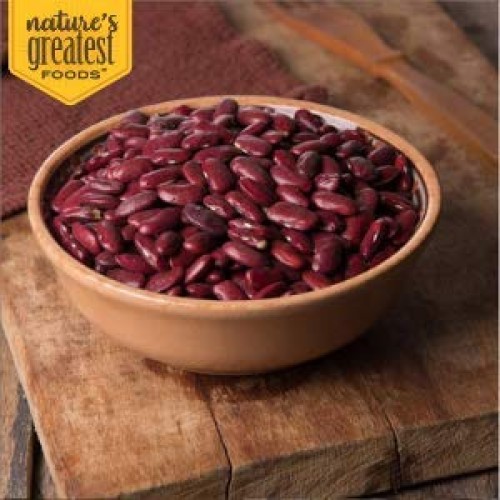Natures Greatest Foods, Organic Dark Red Kidney Beans, Vegan, G