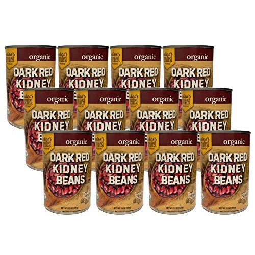 Natures Greatest Foods, Organic Dark Red Kidney Beans, Vegan, G