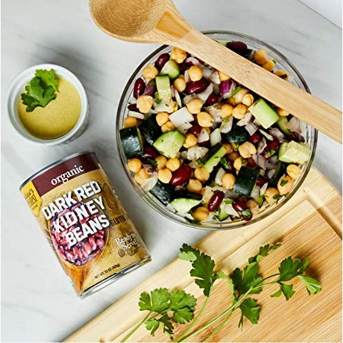 Natures Greatest Foods, Organic Dark Red Kidney Beans, Vegan, G