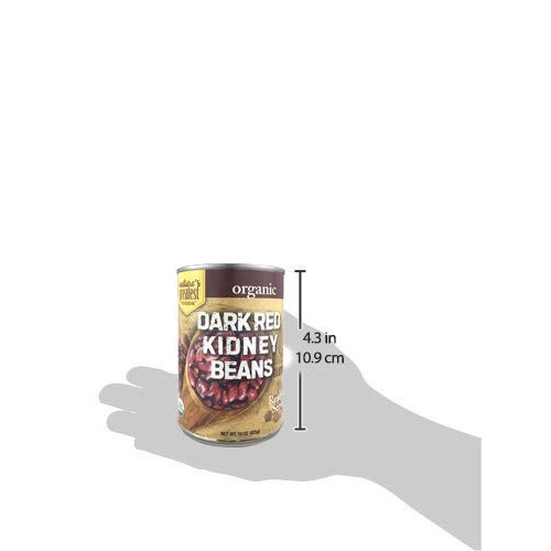 Natures Greatest Foods, Organic Dark Red Kidney Beans, Vegan, G